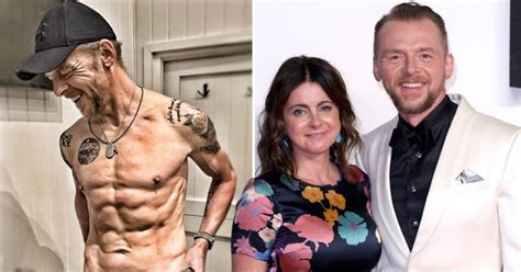 Simon Pegg Body Transformation Left Wife Maureen In Tears Metro News