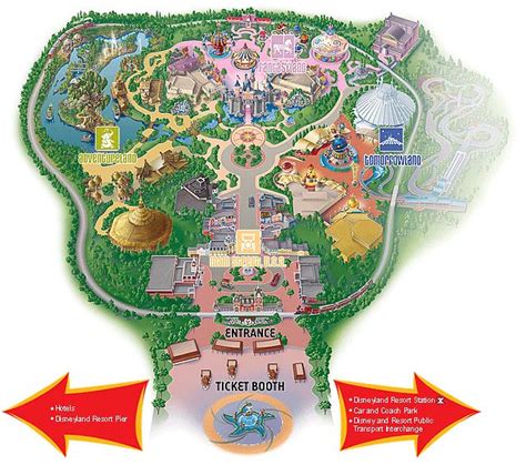 Browse an interactive map of parks, hotels, attractions, entertainment, shops, guest services and more at the disneyland resort in california. Disneyland Hong Kong Park Map | longplay | Flickr
