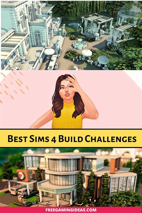 27 Fun Sims 4 Build Challenges Youll Be Excited To Try In 2023 Sims
