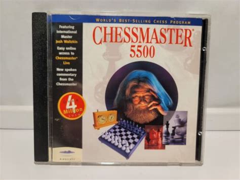 Chessmaster 5500 Mindscape Pc Cd Rom Windows 95 Game 1997 Ebay