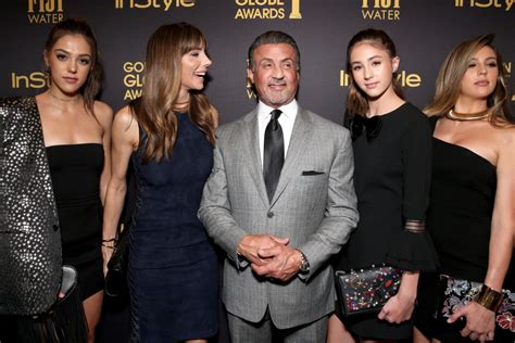 The Stallone Daughters Are Miss Golden Globes 2016 And More Star Snaps