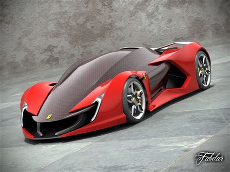 3d Ferrari Impronta Concept Car Model