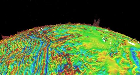 Magnetic Maps For The Earth S Surface Geomagnetic Anomalies