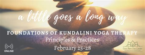 Foundations Of Kundalini Yoga Therapy Principles And Practices