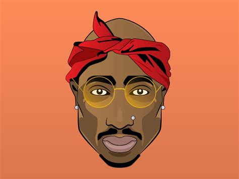 ❤ get the best tupac wallpaper on wallpaperset. 2pac illustration by Bart Muller | Dribbble | Dribbble