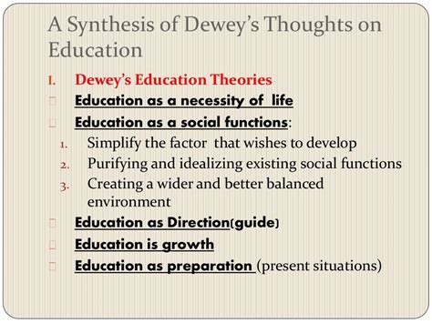 john dewey s philosophy