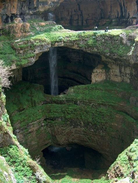 Amazing Baatar Falls In Lebanon Water Falls Here From A