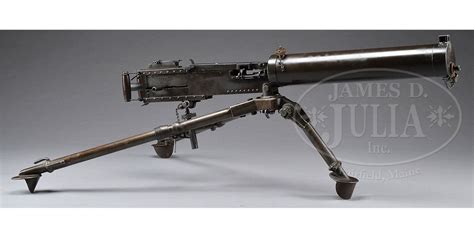 Colt Model Mg52 A Water Cooled 50 Cal Mg On Ground Tripod Candr