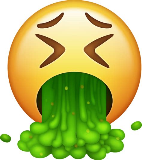 Puke Emoji Png Full Hd