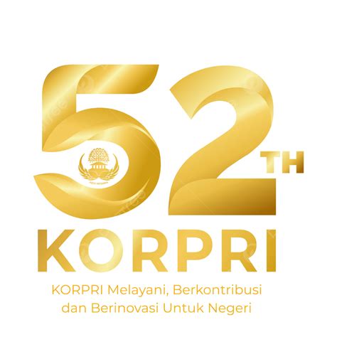 Logotipo Del Aniversario De Korpri En Vector Png Caba A