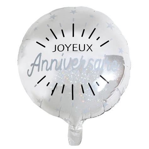 Joyeux anniversaire 2020 adaptation musicale benoit hutin. Ballon Hélium Métallisé Joyeux Anniversaire Étincelant ...