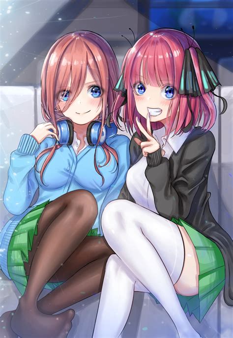 Image Danime Go Toubun No Hanayome Nakano Miku Nakano Nino Ryo Artist