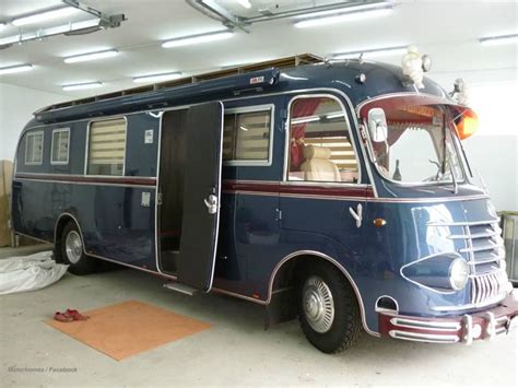 Motorhome Mercedes Benz Op311 1955 What A Beauty The 1950s Were The