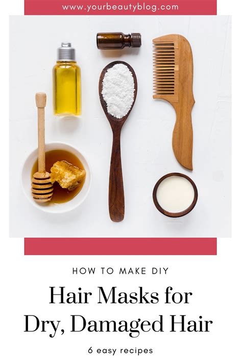 6 Easy Diy Hair Masks For Dry Damaged Hair