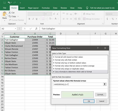 How To Highlight Every Other Row In Excel Android Tricks All