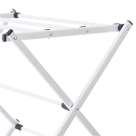 Mainstays Expandable Steel Laundry Drying Rack White Mighty Five