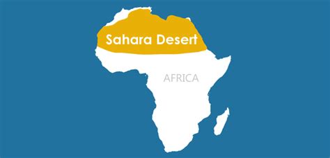 Sahara Desert Map The 7 Continents Of The World