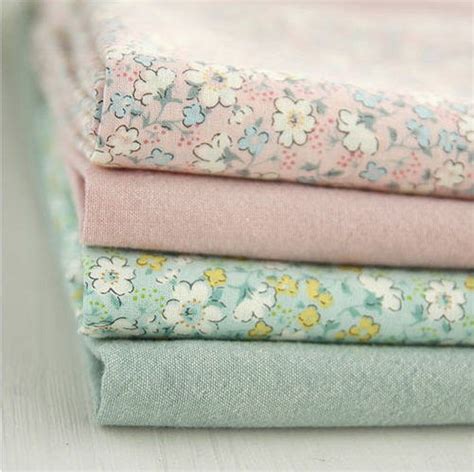 Pastel Cotton Fabric Flowers Or Solid By The Yard 56357 24890 2