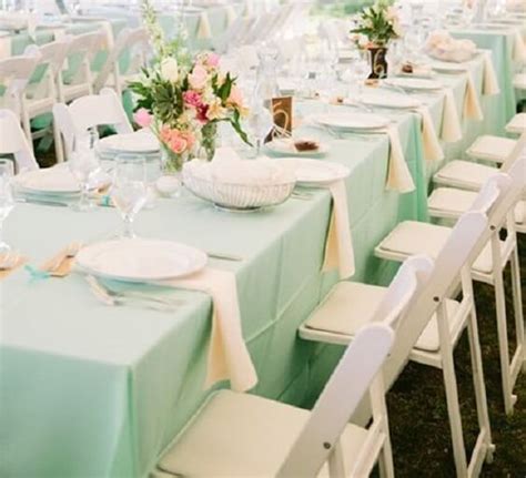 Lovely Mint And Peach Summer Wedding Color Inspirations Colorsbridesmaid