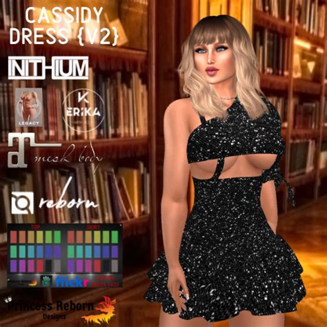 Second Life Marketplace Cassidy Dress V2 Boxed