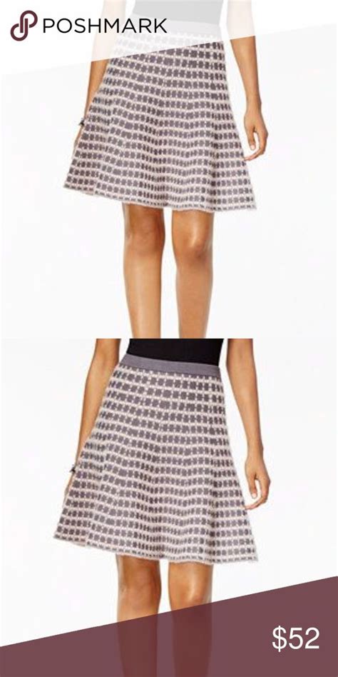 Nwt Olivia Andgrace Jacquard Fit And Flare Skirt Fit And Flare Skirt