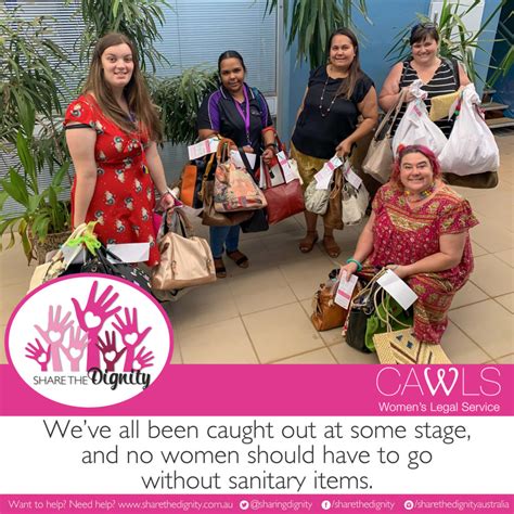 Share The Dignity Central Australian Womens Legal Service