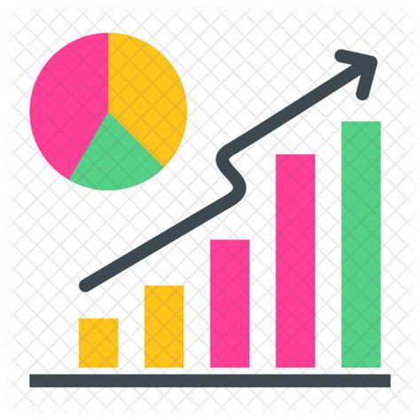 Bar Chart Growth Chart Infographics Line Graph Progress Chart Icon Images