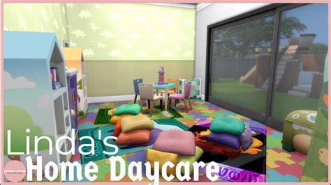 Lindas Home Daycare Sims 4 Daycare Build Youtube