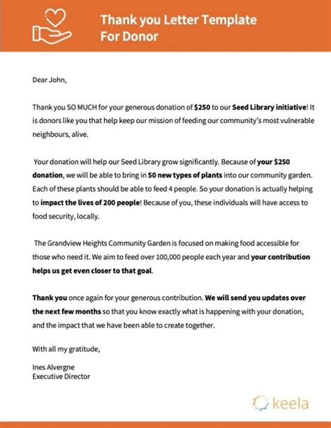 How To Write A Great Donation Thank You Email With Examples