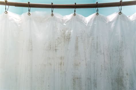 How To Clean A Shower Curtain And Liner To Remove Mildew And Stains