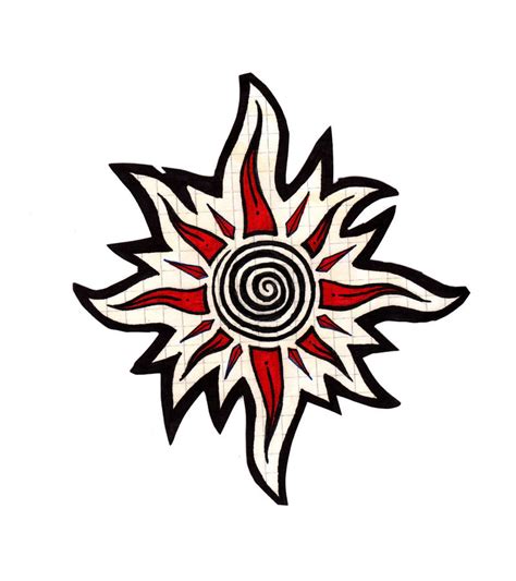 Tribal Sun Tattoo Designs Best Tattoos Designs
