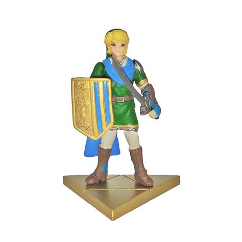 the legend of zelda hyrule warriors link mini pvc figure