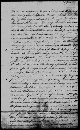 Treaty Of Traverse Des Sioux Traders Papers The Us Dakota War Of 1862