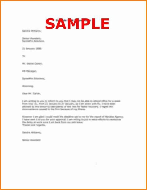 letter format personal sample reason leave letterg casual