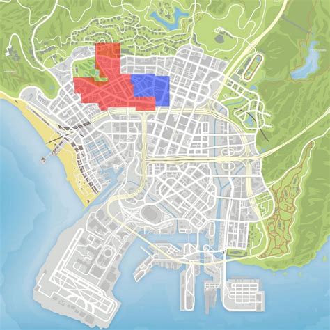 Gta 5 Location Of Rockford Hills In The Game
