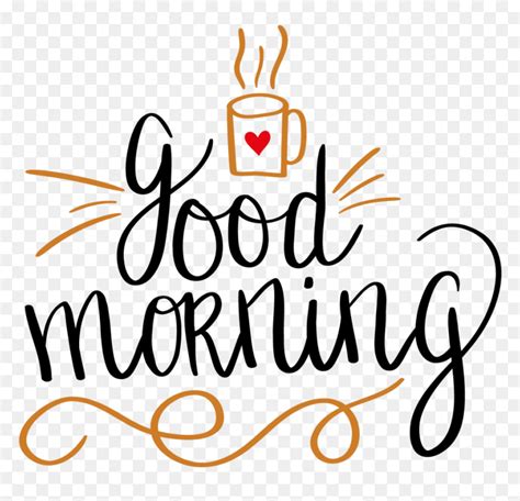 Good Morning Text Png Clipart Png Download Logo Good Morning Png
