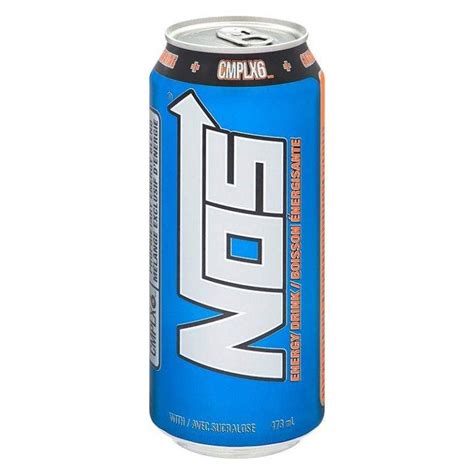 Nos Energy Drink Original 473ml American Candy Store Australia