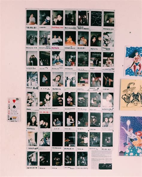 Polaroid Wall Discovered By Sofi On We Heart It