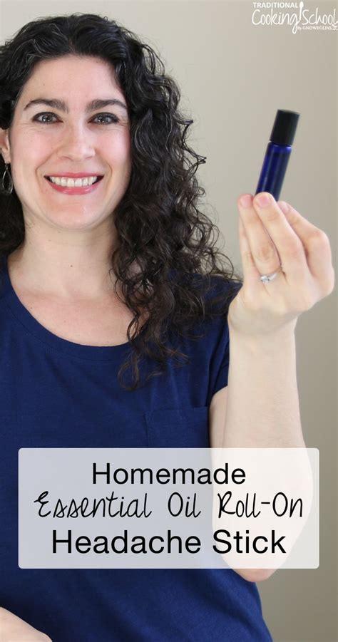Homemade Essential Oil Roll On Headache Stick {print And Video Instructions} Recipe Essential