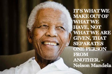 Nelson Mandela Quotes Who Is Nelson Mandela When In M