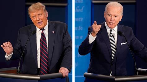 Would You Shut Up Man Trump And Bidens Chaotic Debate