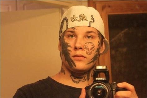 53 Wtf Face Tattoos That Are A Sign Your Life Might Have Gone Wrong