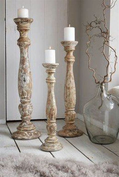 33 Stunning Large Candle Holders Decoration Ideas For Romantic Homes