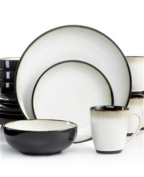 A wide variety of dishes black options are available to you, such as feature, material, and quantity. Sango Nova Black 16-Piece Set - Dinnerware - Dining ...