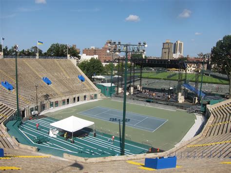 It hosted what is now known as the us open grand slam tournament for over 60 years before it the historic 14,000 seat forest hills stadium, located at the west side tennis club, has also once again become one of. Forest Hills Tennis Stadium, West Side Tennis Club, Aug 27 ...