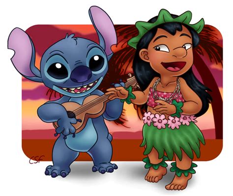Lilo And Stitch By Cartoonsilverfox On Deviantart Cartoon Characters
