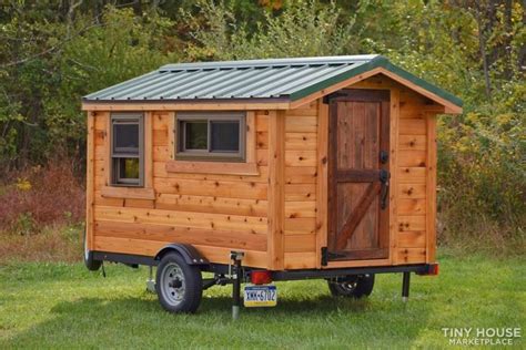 Off Grid 5x8 Micro Cabin On Wheels For Sale 8999