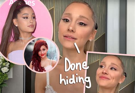 Ariana Grande Cries Revealing She Used Makeup As A Disguise And Regrets