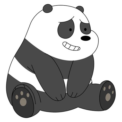 We Bare Bears Silly Panda Sticker Sticker Mania