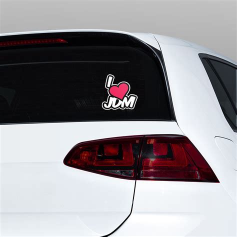 I Heart Jdm • Jdm Tuner Stickers Decals • Vs